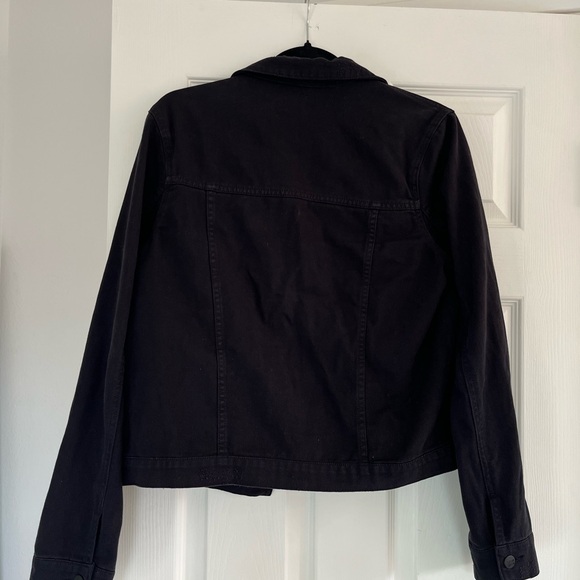Black Denim Jacket - Picture 2 of 3